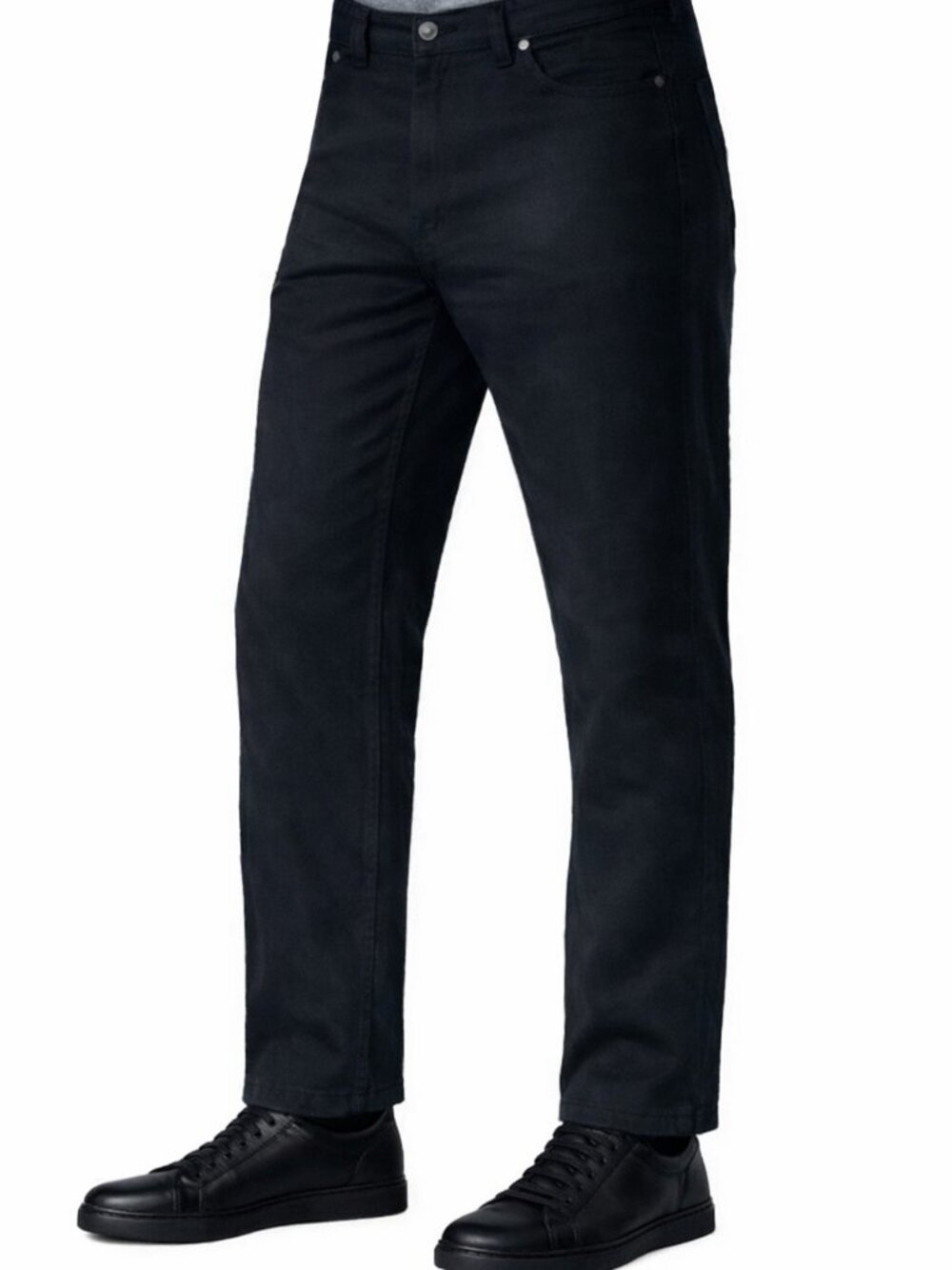 Vintage DUKE HABAND Relaxed Fit Straight Leg Black Jeans (38L) New With Tags
